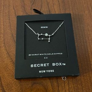 NIB SecretBox Gemini Necklace